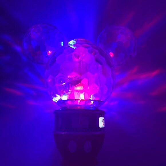 Disney Parks Mickey Mouse Pants Movie Reel Light Up Bubble Wand Blower Tested - Picture 10 of 11